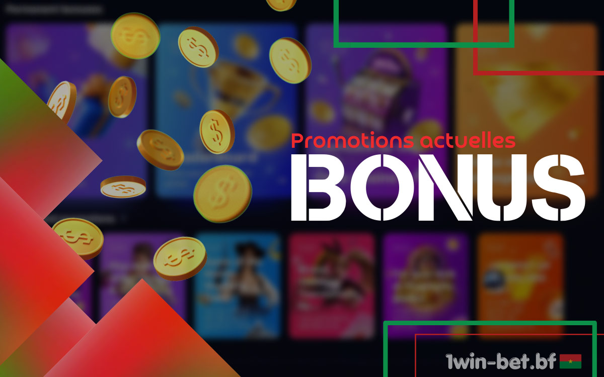 Pour en savoir plus sur les bonus disponibles sur la plateforme 1Win, cliquez ici.