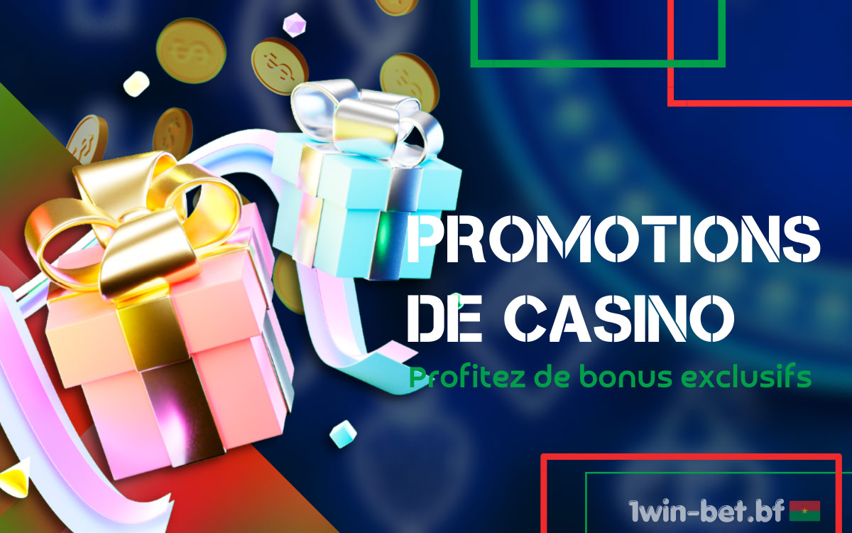 1Win offre des bonus lucratifs aux joueurs de casino
