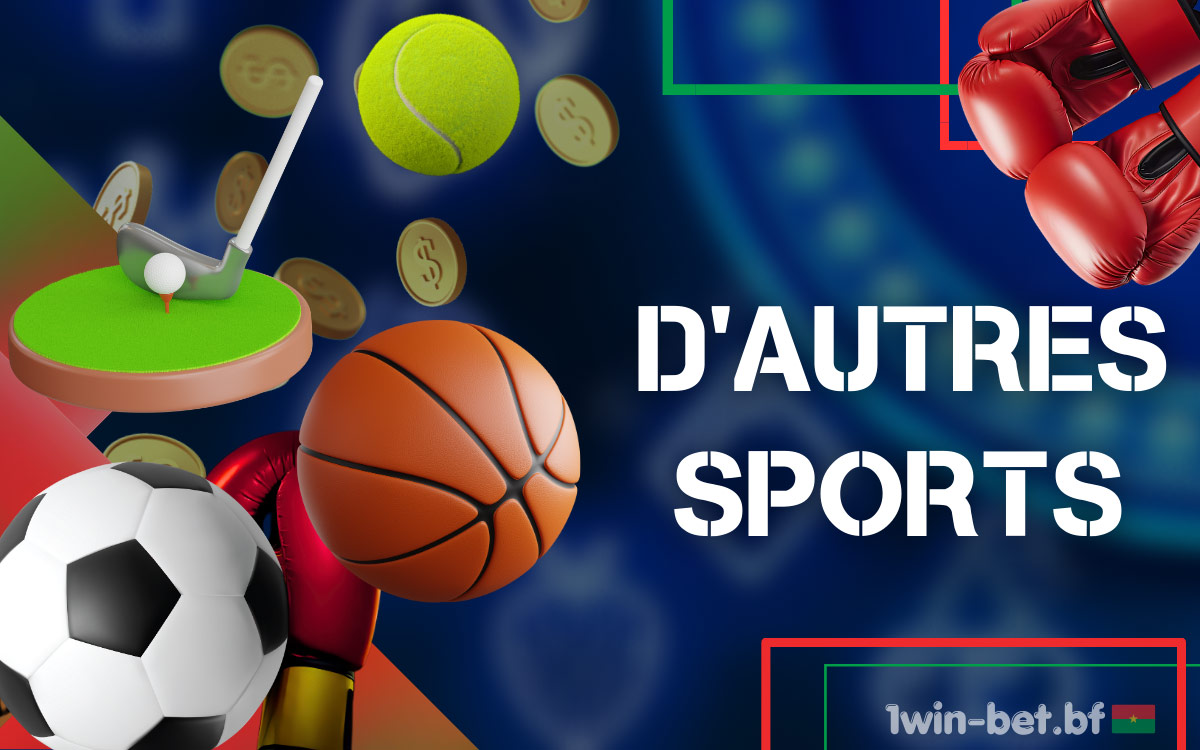 Autres sports populaires sur lesquels parier sur 1Win.