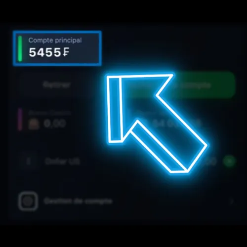 Vérifiez si les fonds ont été reçus et commencez à placer des paris.