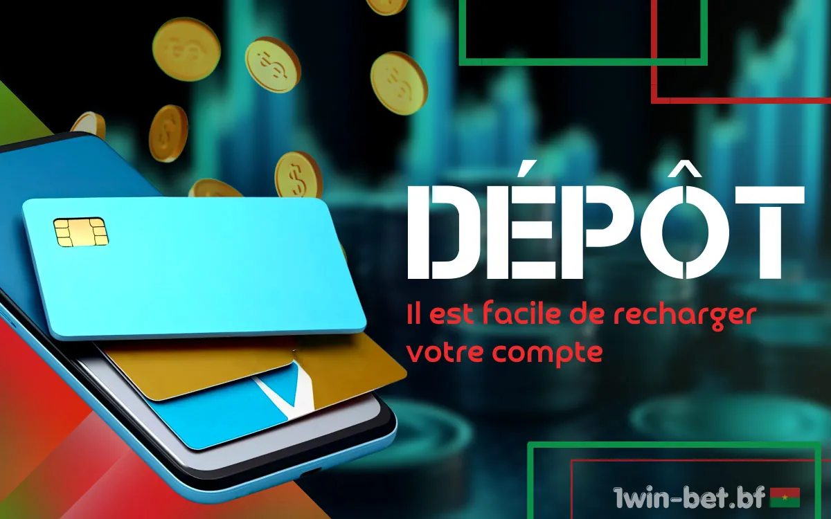 Pour jouer sur la plateforme, vous devez effectuer un dépôt