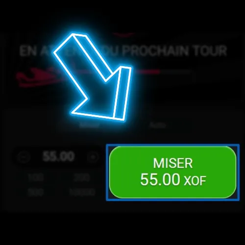 Confirmez votre mise